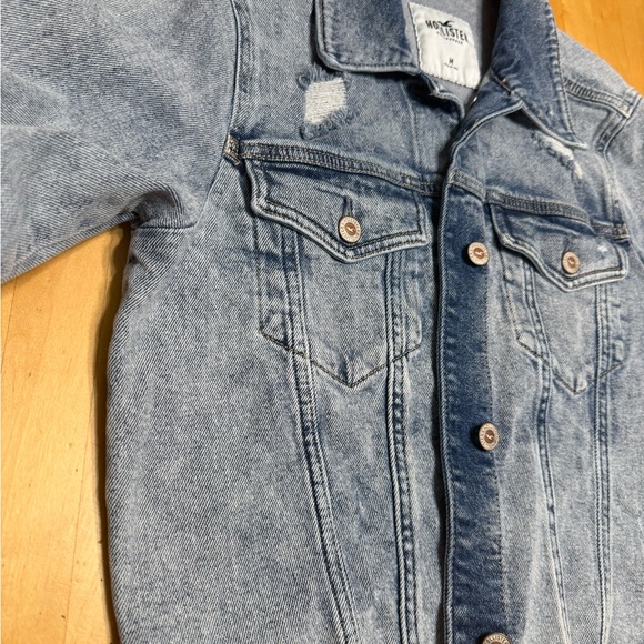 Hollister Light Blue Denim Jacket - Picture 3 of 5